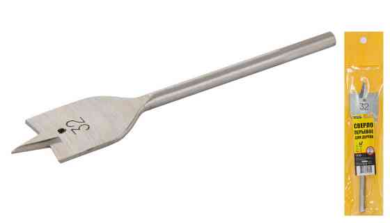 Сверло для дерева MASTERTOOL перьевое 32х152 мм 6-гранный хвостовик 12-0320 Харьков