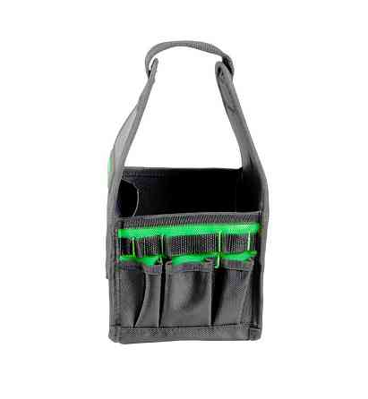 Сумка для инструментов открытая MASTERTOOL 160х170х310 мм 8 карманов усиленное дно 1680 DEN 79-1930 Харків