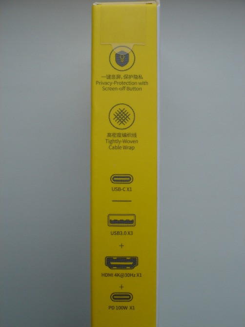 Концентратор/хаб/док станція Baseus 5 in 1 Type-C, USB 3.0, HDMI 4К Київ - зображення 5