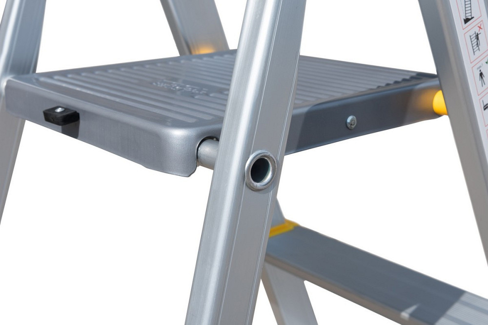 Лестница алюминиевая MASTERTOOL 8 ступеней h=1720 мм max 150 кг 79-1108 Харків - зображення 4