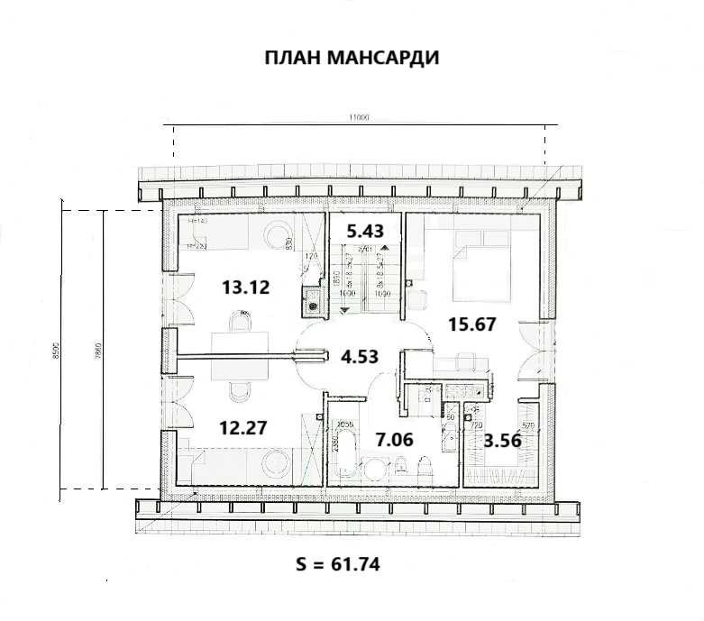 продажа 4-к дом Бориспольский, Гнедин, 155000 $  - зображення 9