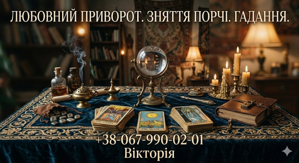 Допомога екстрасенса Івано-Франківськ. Ворожіння, любовна магія, зняття порчі та пристріту. Івано-Франківськ - зображення 1