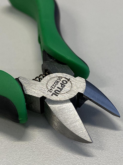 Бокорезы прецизионные для электроники (радиомонтажные) 4,5" (115мм) TOPTUL DEBD224E Харьков - изображение 4