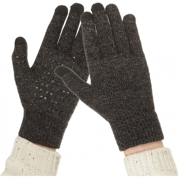 Рукавички для сенсорних екранів ArmorStandart Melange Grey/Black size XL (Код товару:33066) Харків - зображення 5