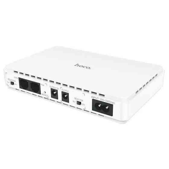 Источник бесперебойного питания Hoco DB25 Plus Smart Mini UPS для роутеров 5V/9V/12V 10000 mAh Херсон
