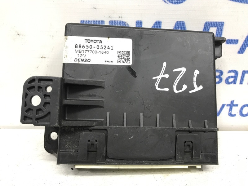 Блок управления кондиционером Toyota Avensis T27 1.8 БЕНЗИН 2ZRFAE 2009 (б/у) Київ - зображення 1