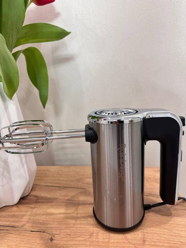 Миксер ручной Rainberg RB-1012 600 Вт серебристый Киев - изображение 1