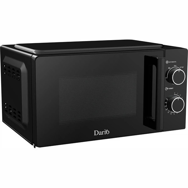 Микроволновая печь Dario DMW-7209 700 Вт 20 л черная Київ - зображення 1