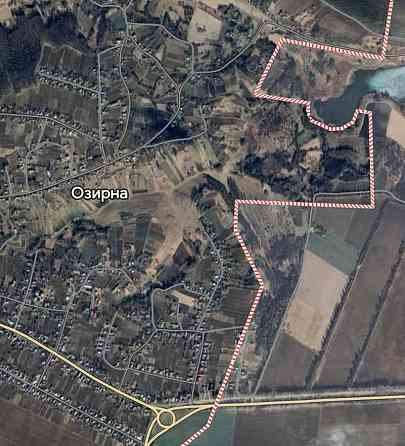 продажа участок под жилую застройку Звенигородский, Озерная, 260000 $ 