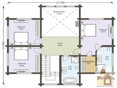 Будівництво будинку з дерева під ключ від Закарпат Зруб-Буд Одеса - зображення 7