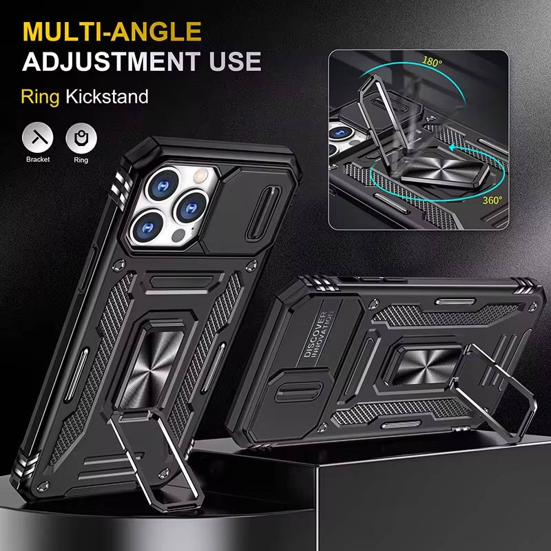 Ударопрочный чехол Camshield Army Ring для Apple iPhone 13 Pro Max (6.7") Херсон - изображение 3
