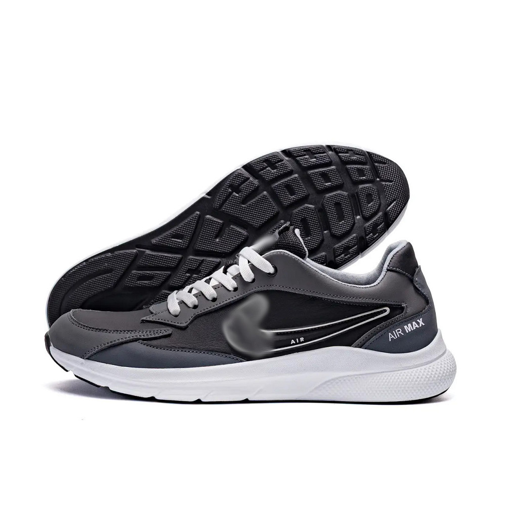 Мужские кожаные кроссовки N - Grey Киев - изображение 5