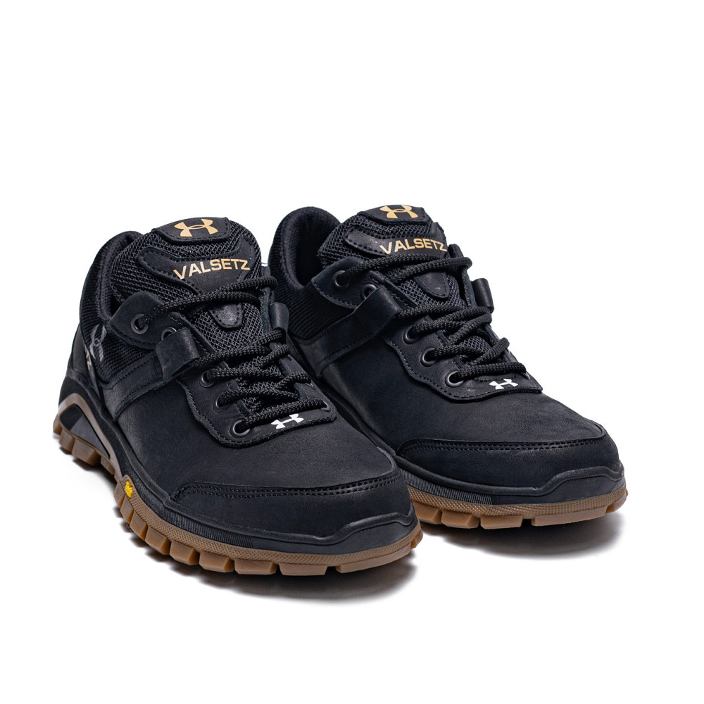 Мужские кожаные кроссовки Valsetz Black Originals Киев - изображение 3