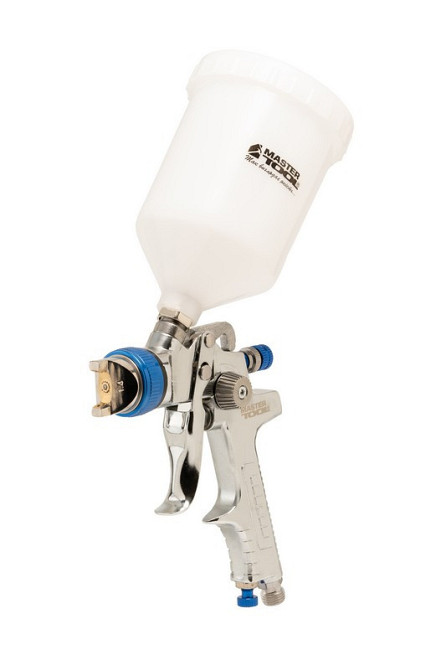 Краскопульт пневматический MASTERTOOL HVLP AERO ВПЛБ 600 мл Ø 1,4 мм круглый/плоский факел 170-260 л Харків - зображення 1