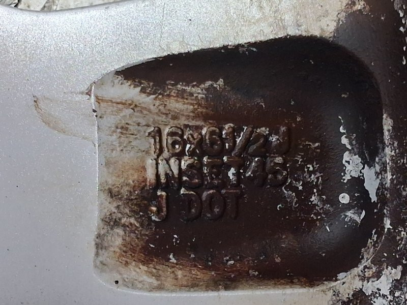 Диски титан комплект R16 Toyota Auris 2006-2012 4261102C50 (Арт. 64125) Київ - зображення 8