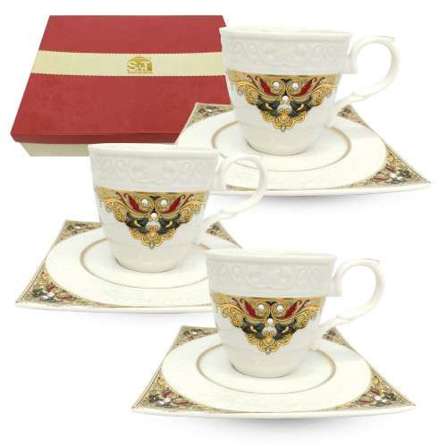 Набір кавовий 12 пр Амелі SNT 2323-2 Київ - зображення 1