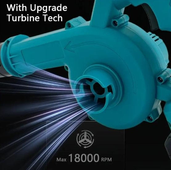 Бездротовий пилосос та повітродувка з двома акумуляторами 1300 мАг і зарядним пристроєм Київ - зображення 4