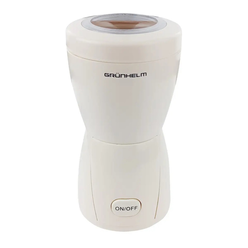 Кофемолка Grunhelm GС-3080W 300 Вт белая Київ - зображення 4