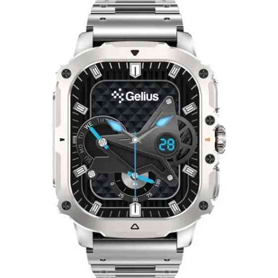 Смарт-годинник Gelius Tactical Heavy GP-SW016 Silver Titan Харьков