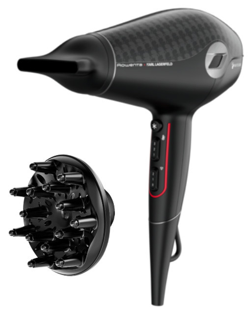 Фен Rowenta Karl Lagerfeld Glow AddiСt СV613LF0 2400 Вт черный Киев - изображение 1