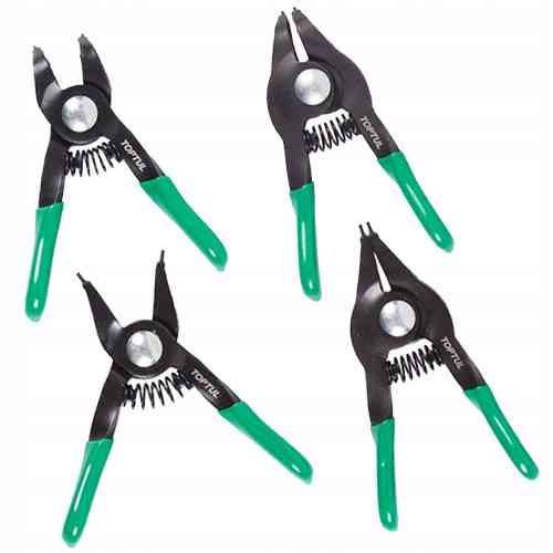 Набор съемников стопорных колец (мини) 3" TOPTUL 4ед. GAAR0403 Харьков