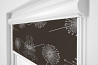 Рулонна штора Rolets Квіти 2-54283-2000 200x170 см закритого типу Шоколадна Київ