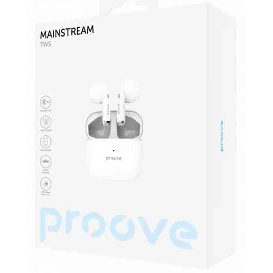 Bluetooth-гарнітура Proove Mainstream TWS APP White (TWMS0001AP02) (Код товару:41624) Харьков