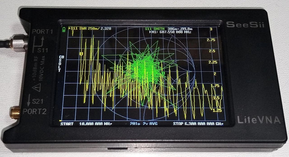 Антенна 680-2700 МГц 8 дБ, до 30 Вт, 32 см, RG 174 3 м, SMA-male (штырь). Смотрите графики КСВ. Днепр - изображение 2