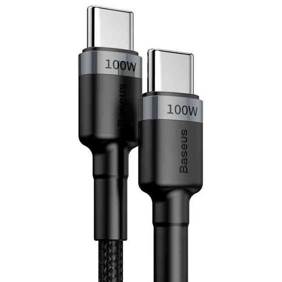 Дата кабель Baseus Cafule Type-C to Type-C PD2.0 100W (2m) (CATKLF-AL) Херсон