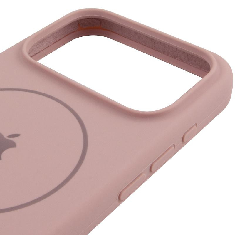 Чехол Silicone Case Full Protective (AA) V2 with MagSafe для Apple iPhone 17 Pro (6.3") Херсон - зображення 4