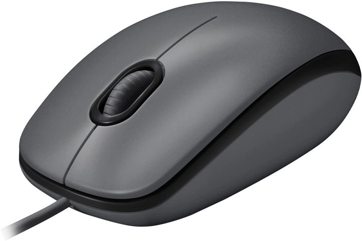 Мышь компьютерная проводная Logitech M100 Black L910-006652 черная Киев - изображение 1