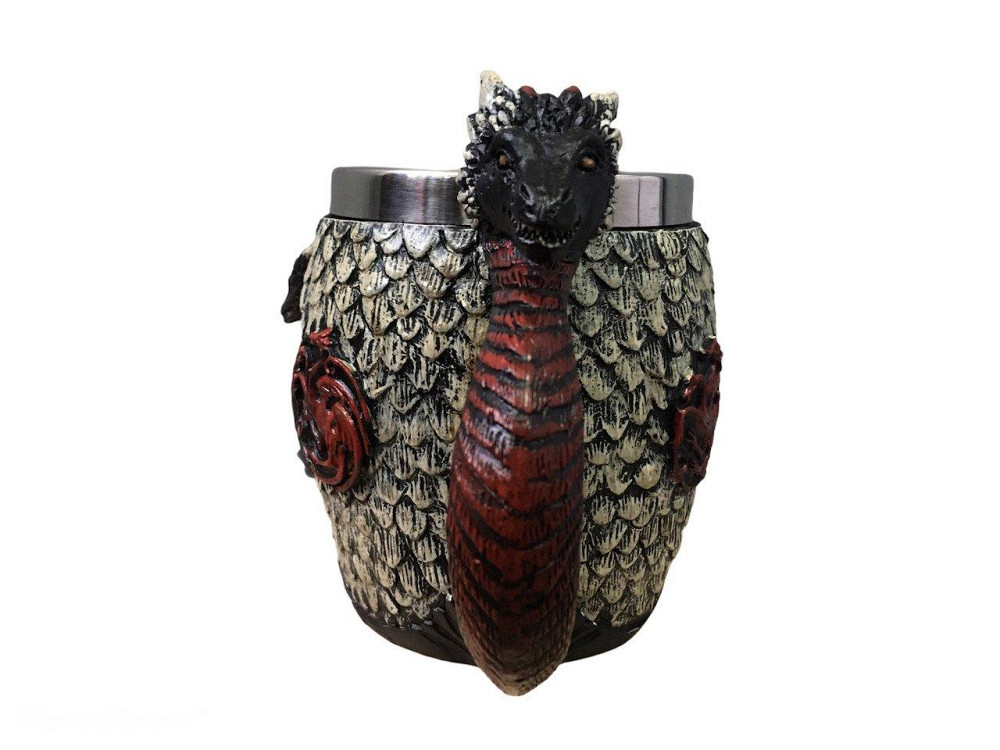 Кружка Чашка Бокал Игра Престолов Fire and Blood Targaryen 3D Дом Таргариен Таргариены Київ - зображення 6