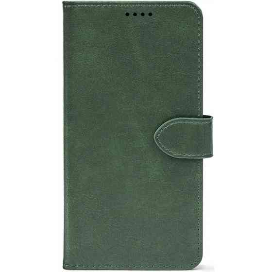 Чохол-книжка Crazy Horse Clasic для Xiaomi Redmi Note 15 Pro 4G Dark Green (Front) Харків