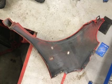 Бу крыло переднее левое Mercedes Benz W168 , A1688800418. Дефект трещина !!! Кропивницкий - изображение 5