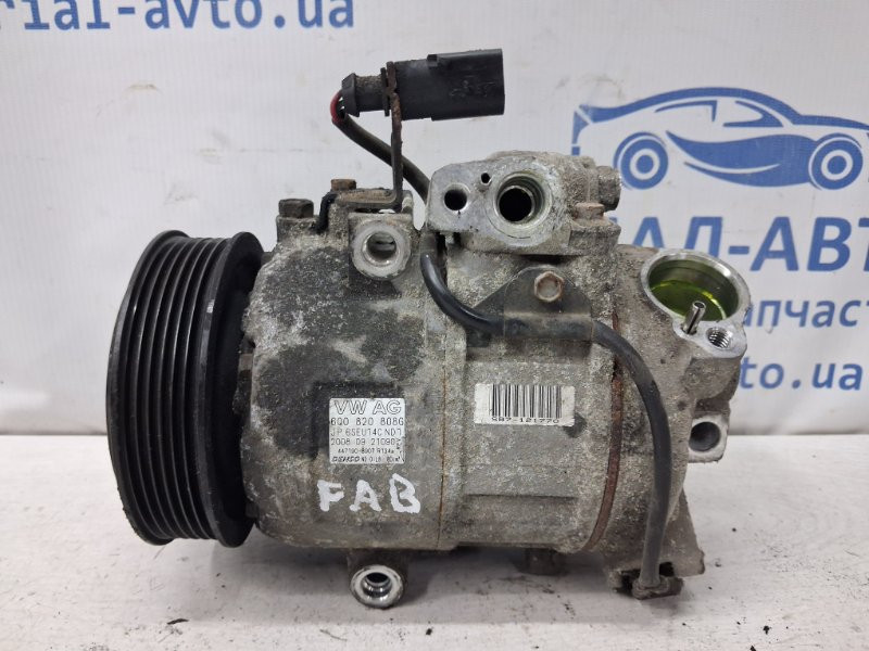Компрессор кондиционера Skoda Fabia 5J 1.4 DIESEL 2007 (б/у) Київ - зображення 1