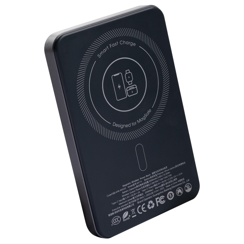 Уценка Портативное ЗУ Power Bank Amaya W053C PD20W с БЗУ 5000 mAh Херсон - зображення 4