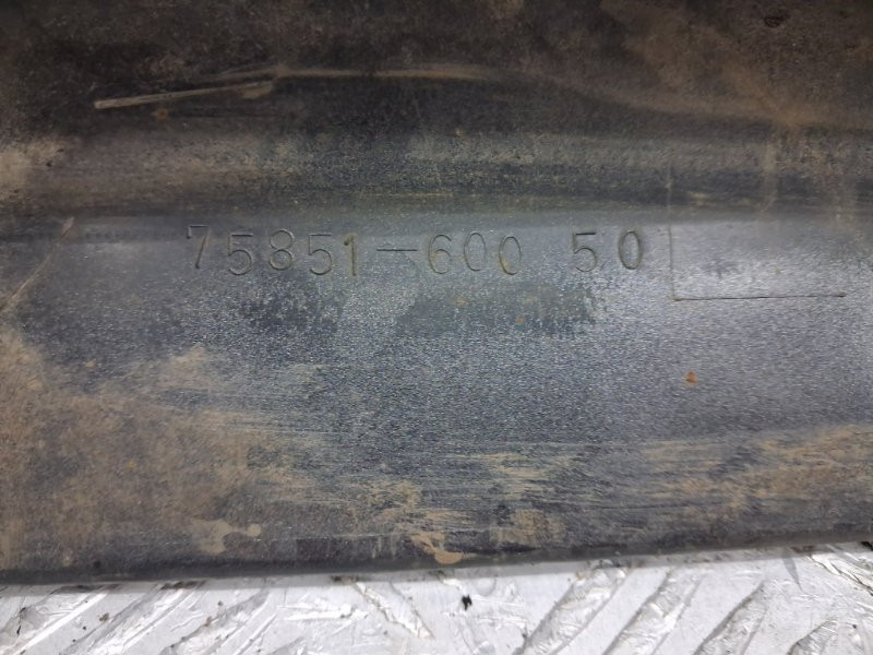 Накладка порога внешняя правая Toyota Prado 2002-2009 7585160050 (Арт. 80609) Київ - зображення 7