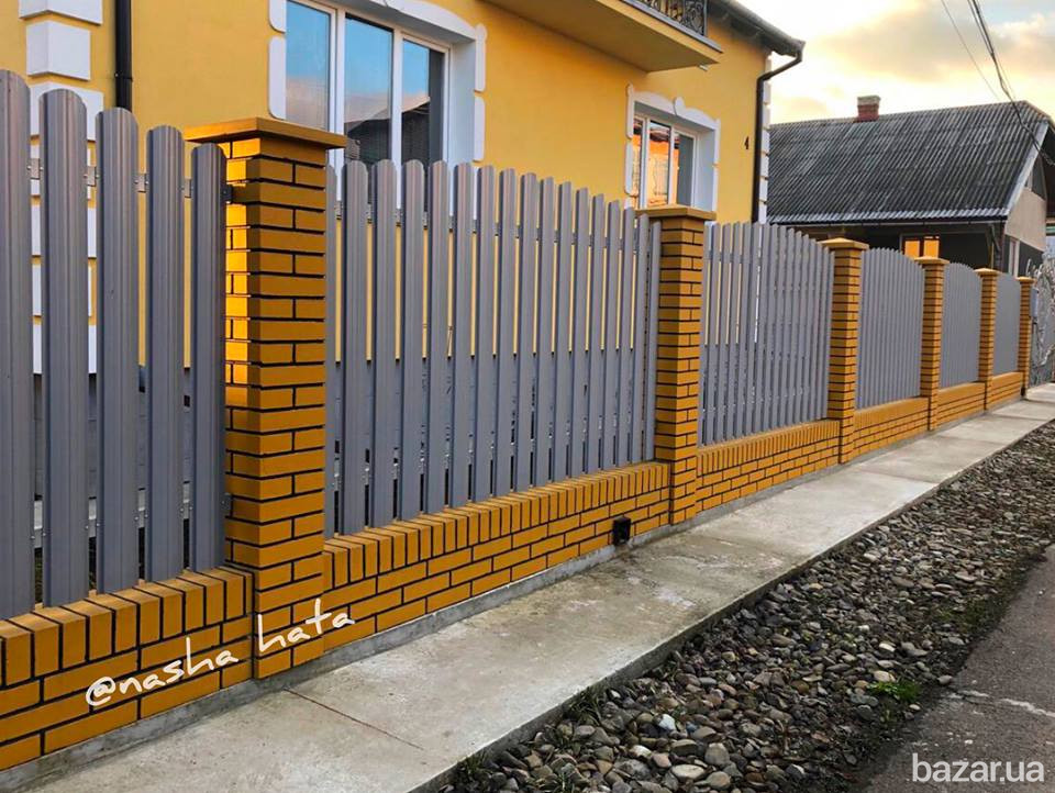 Штахетник металевий, металеві штахети від виробника Херсон - изображение 4