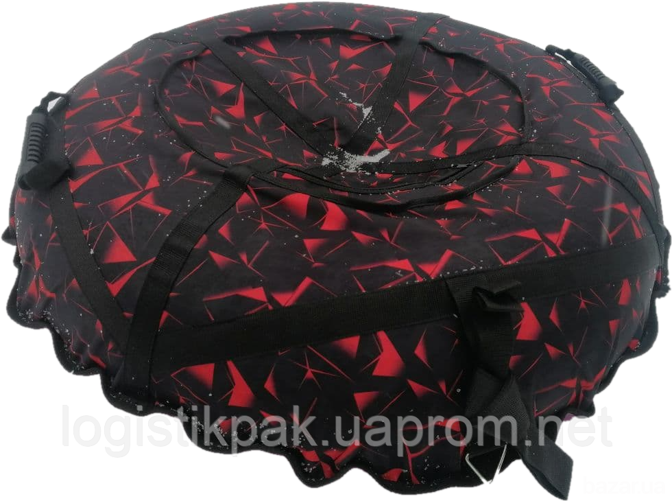 Тюбинг Ватрушка для снега 100 см "Rosso" (Оксфорд) Харків - зображення 6