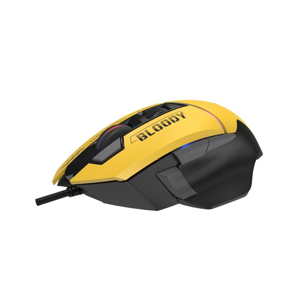 Мышь компьютерная проводная Bloody W95 Ultra Sports Lime (4711421002318) желтая Киев - изображение 5