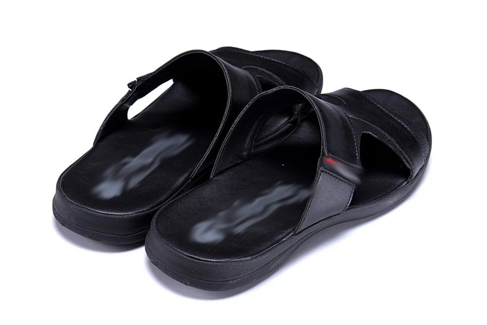 Мужские кожаные  летние шлепанцы-сланцы Київ - зображення 4