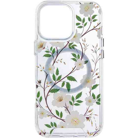 TPU+PC чехол Clear Garden with MagSafe для Apple iPhone 16 Pro Max (6.9") Херсон
