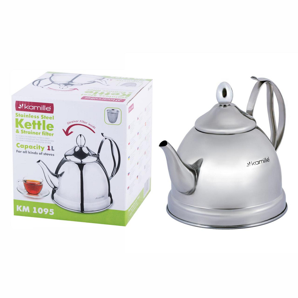 Чайник для завариваниия чая и трав Kamille 1л KM1095 Одеса - зображення 6