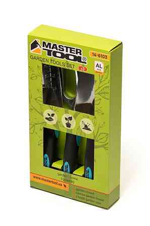 Набор садового инструмента MASTERTOOL Garden ALU 3 шт 14-6103 Харків
