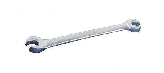 Ключ разрезной MASTERTOOL двусторонний 10х11 мм 31CrV3 74-1011 Харків