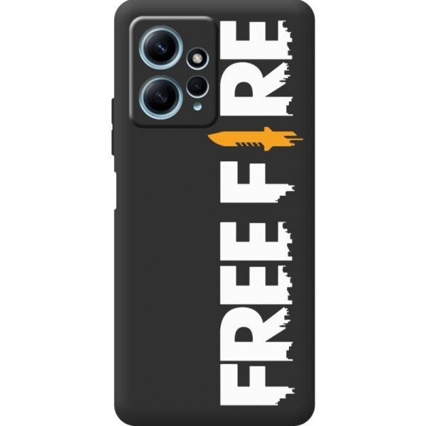 Чохол Boxface для Xiaomi Redmi Note 12 4G Free Fire White Logo (Код товару:28232) Харків - зображення 1