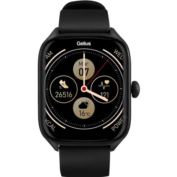 Смарт-годинник Gelius Amazwatch GTS GP-SW012 Black (Код товару:41360) Харків - зображення 3