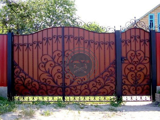 Ворота и заборы кованые и сварные в Кривом Роге и Украине Кривий Ріг - зображення 5