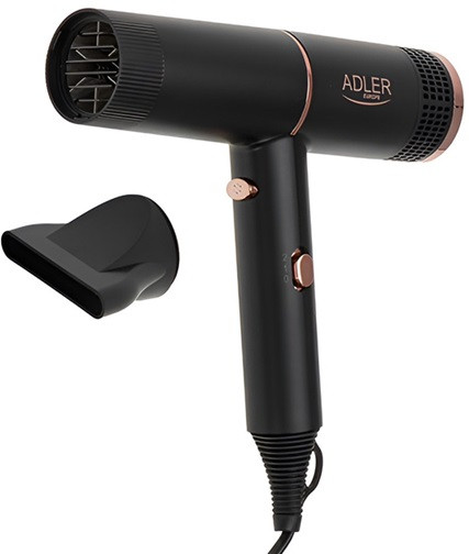 Фен для сушки волос Adler AD 2278 1400 Вт черный Київ - зображення 9