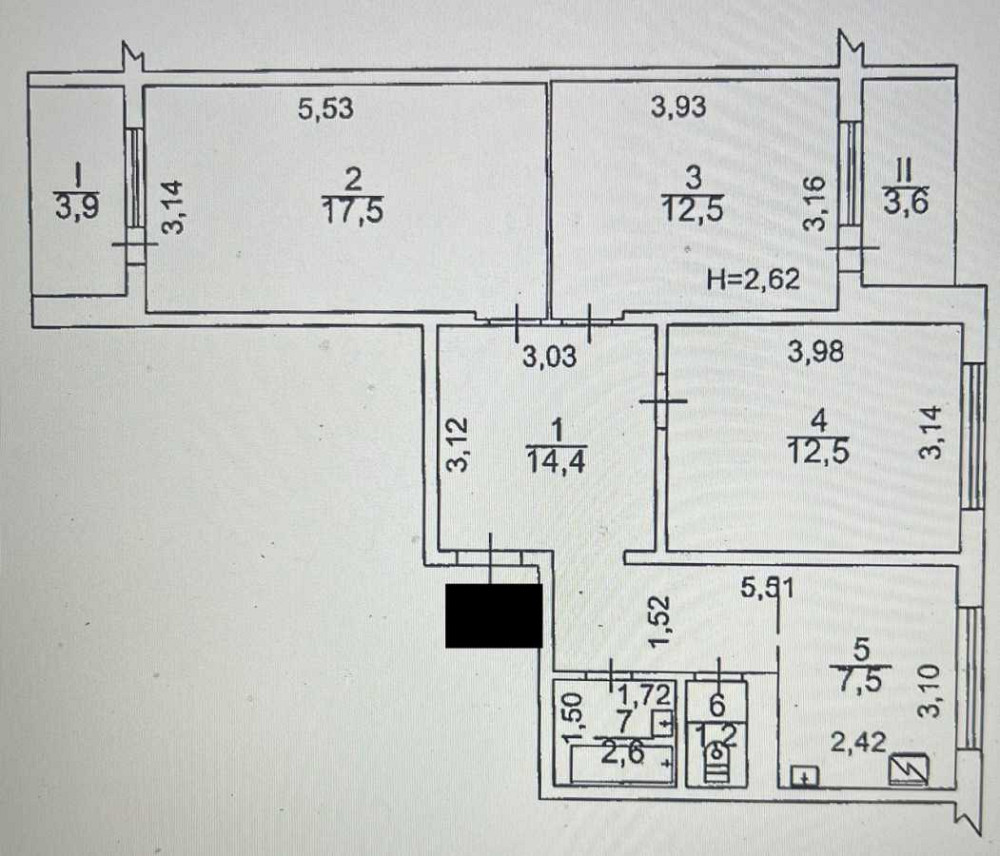 продажа 3-к квартира Киев, Деснянский, 67900 $ Київ - зображення 11